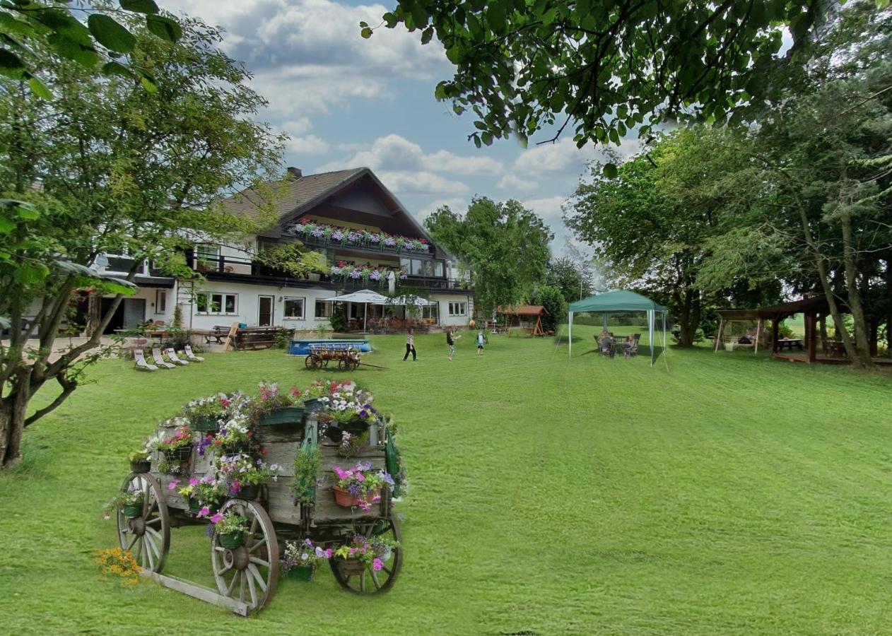 Landhaus Zum Mushof Hotel Wethen Exteriör bild