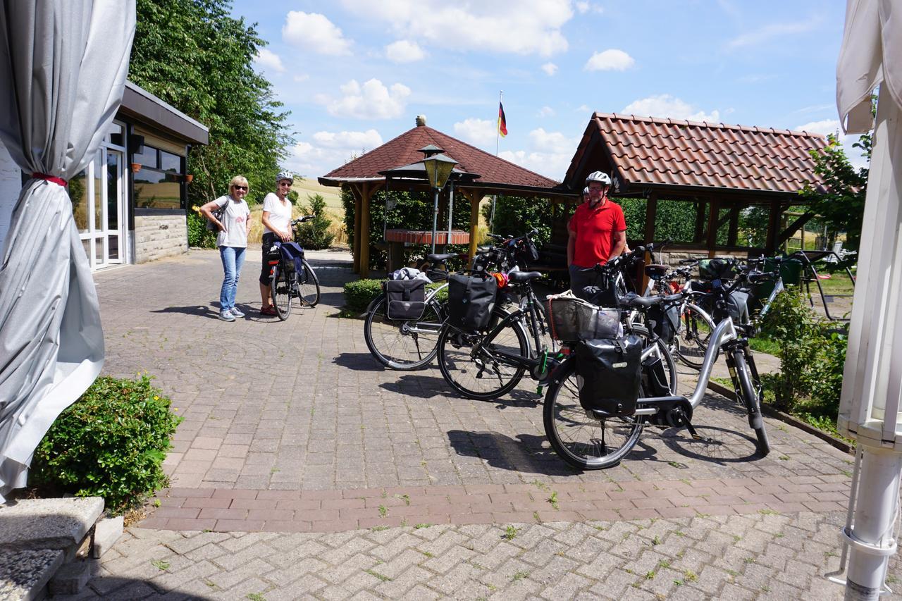 Landhaus Zum Mushof Hotel Wethen Exteriör bild