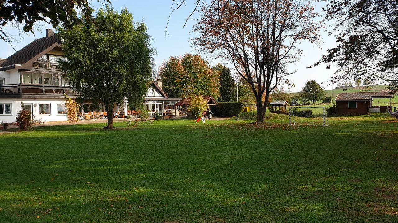 Landhaus Zum Mushof Hotel Wethen Exteriör bild