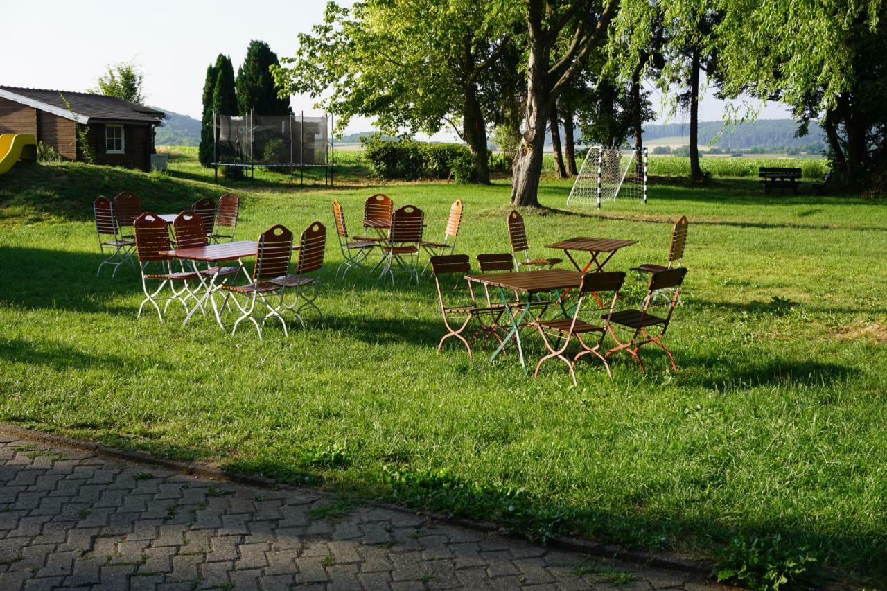 Landhaus Zum Mushof Hotel Wethen Exteriör bild
