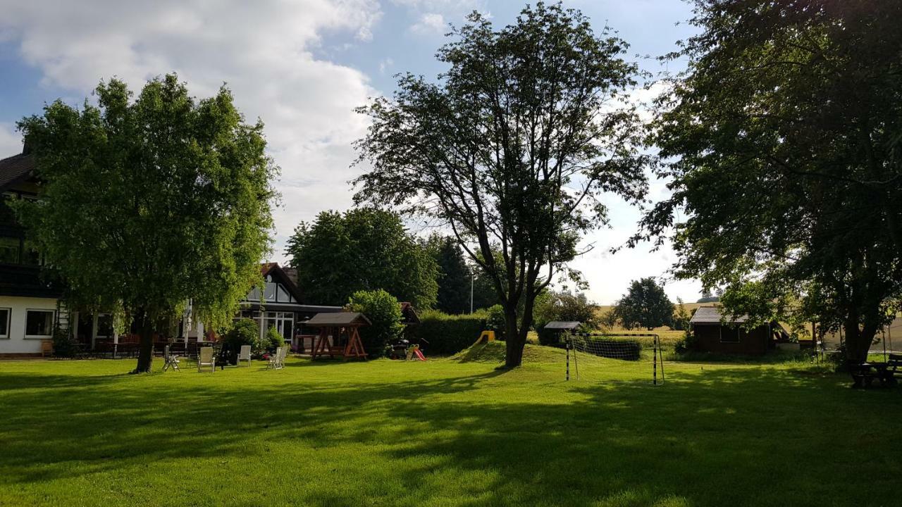 Landhaus Zum Mushof Hotel Wethen Exteriör bild